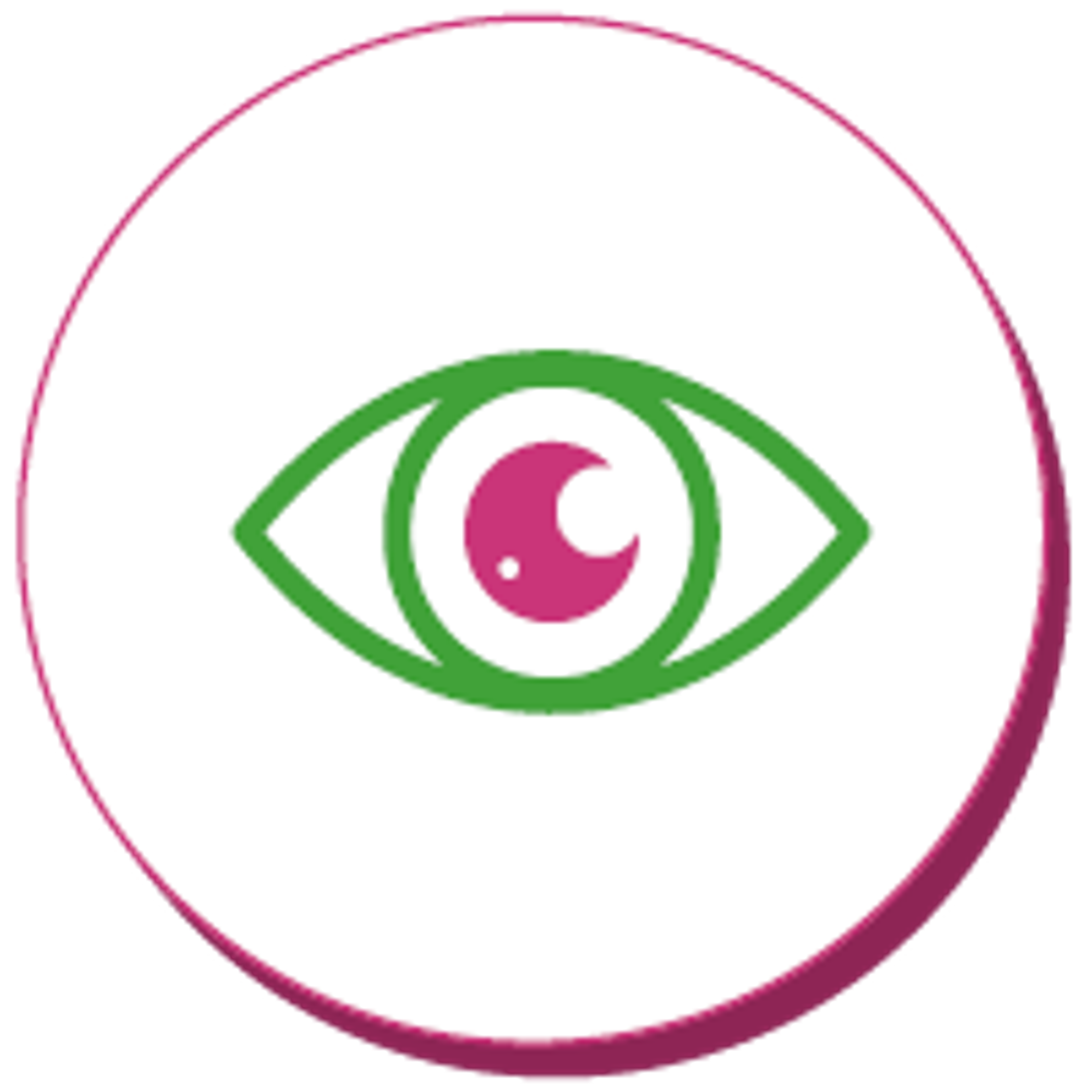 Icon showing eye