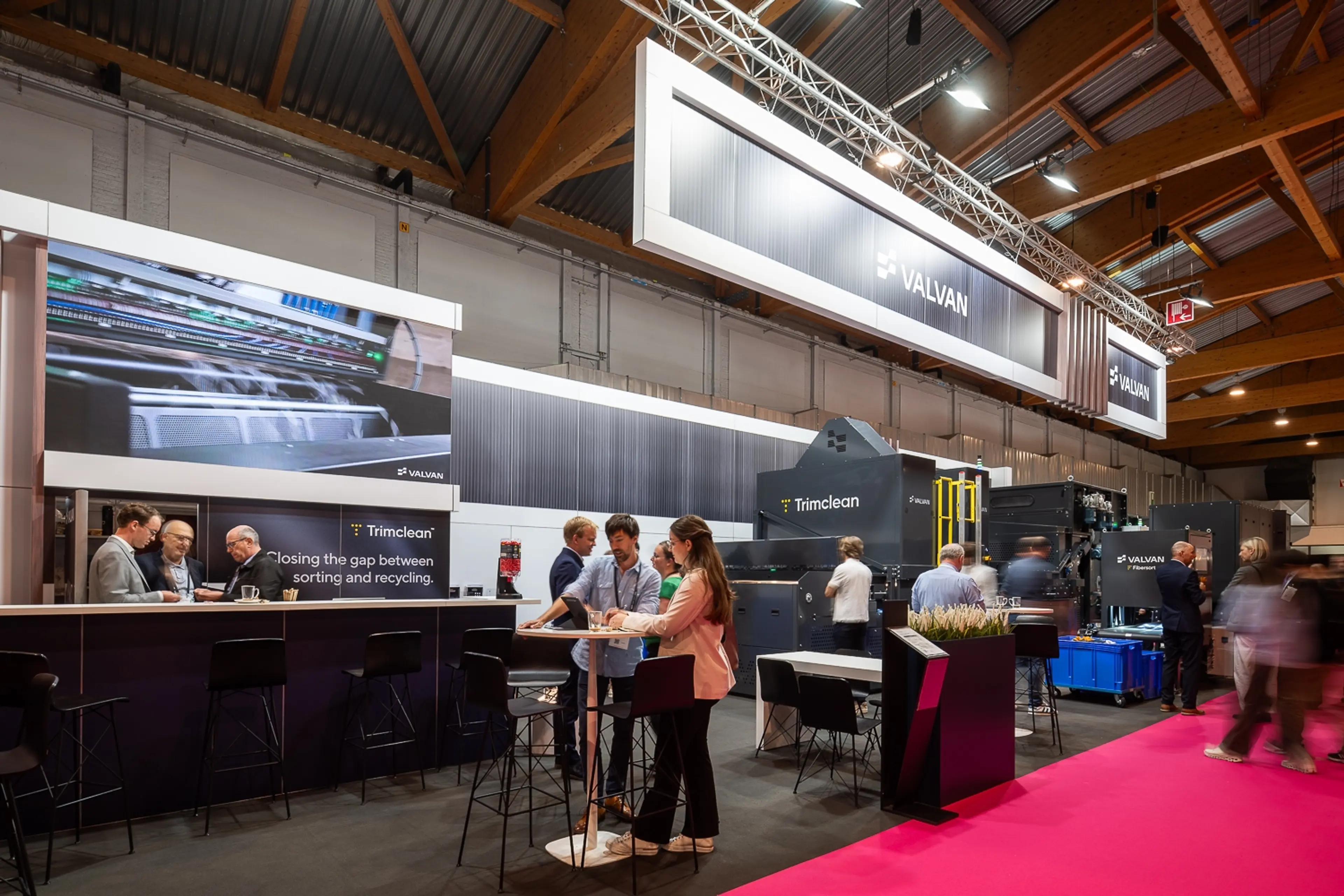 Valvan Trimclean machinery