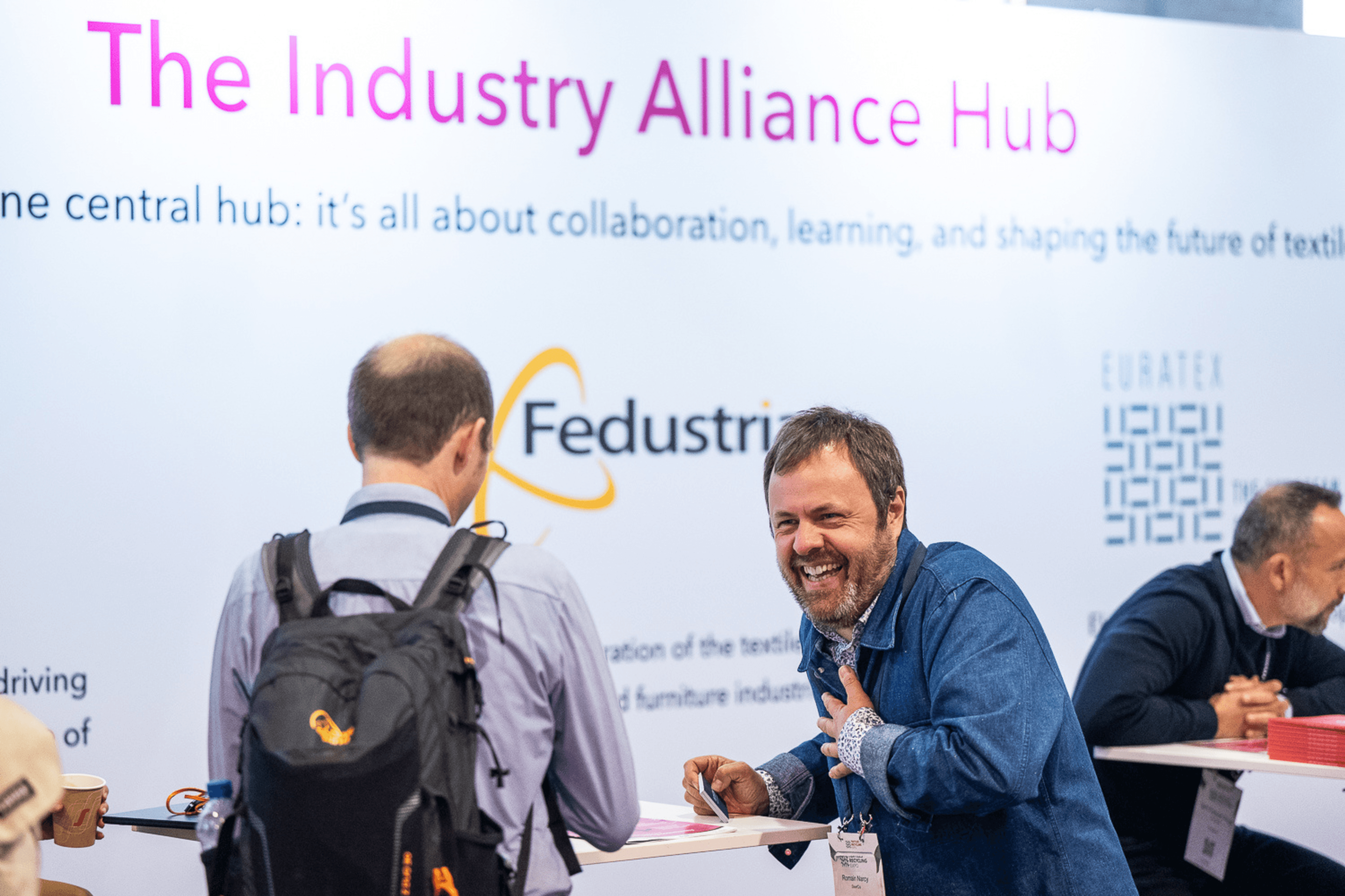 Industry Alliance hub at AMI's Textiles Recycling Expo Europe 2025