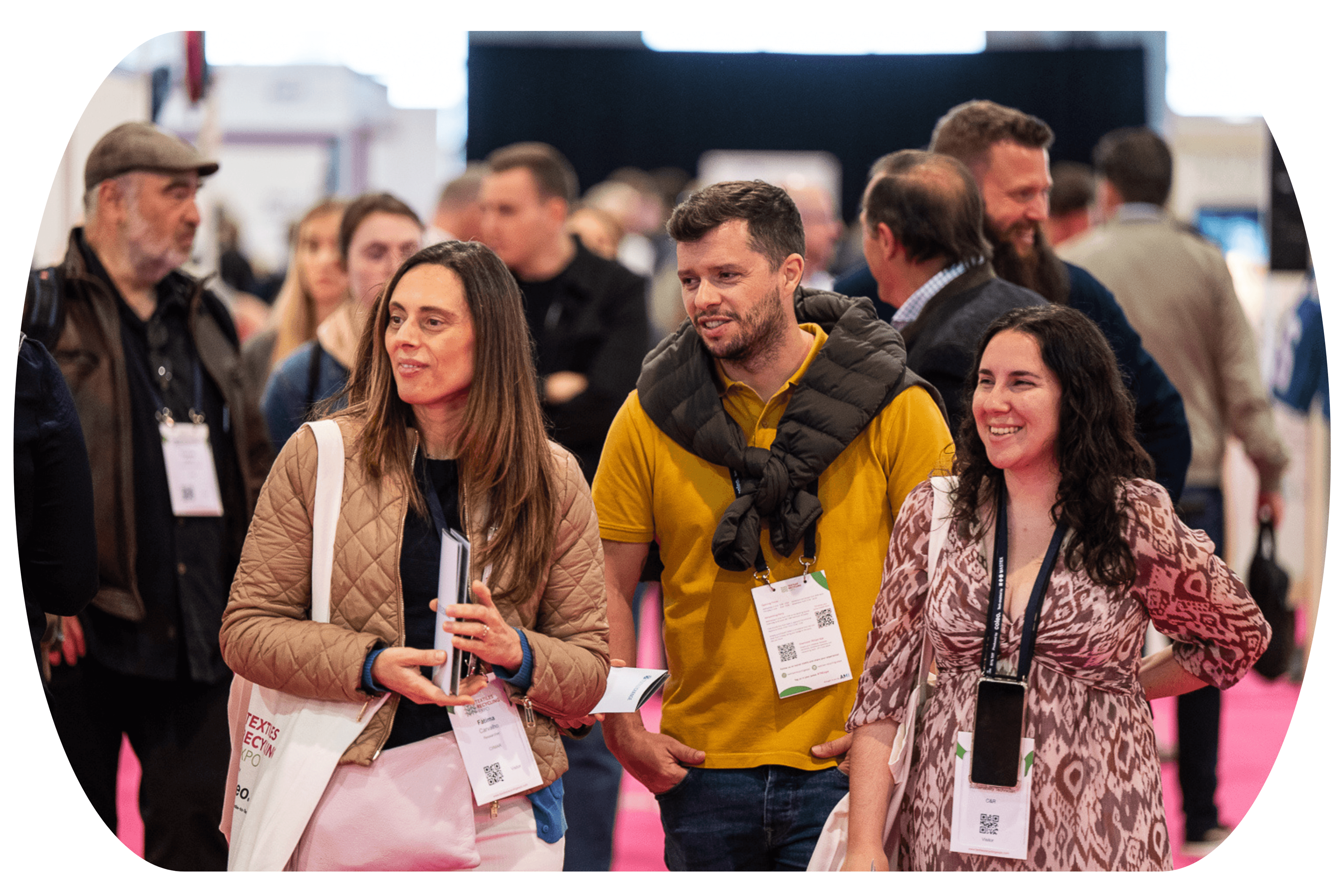 Delegates at Textiles Recycling Expo USA