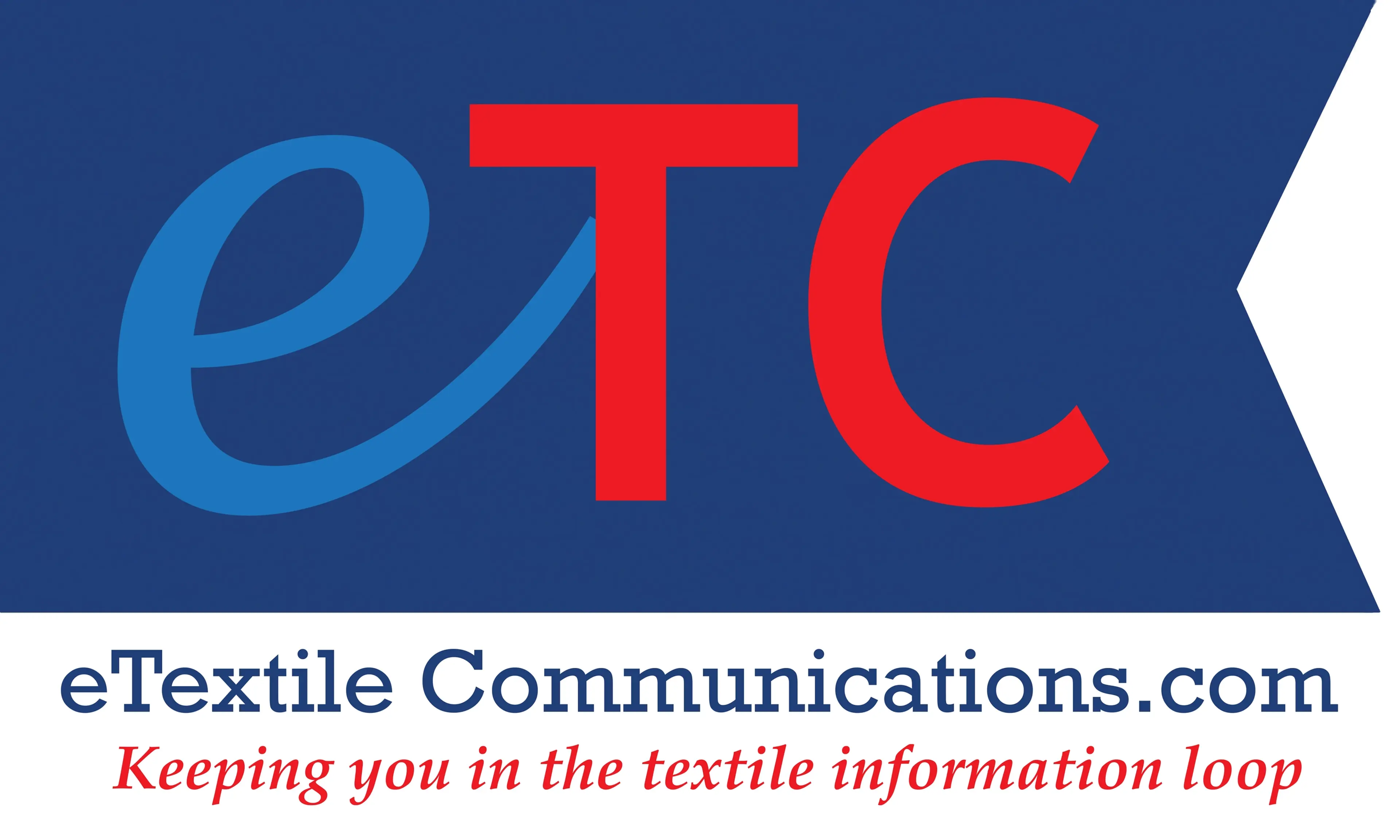 Textiles Recycling Expo USA Etextile communications logo