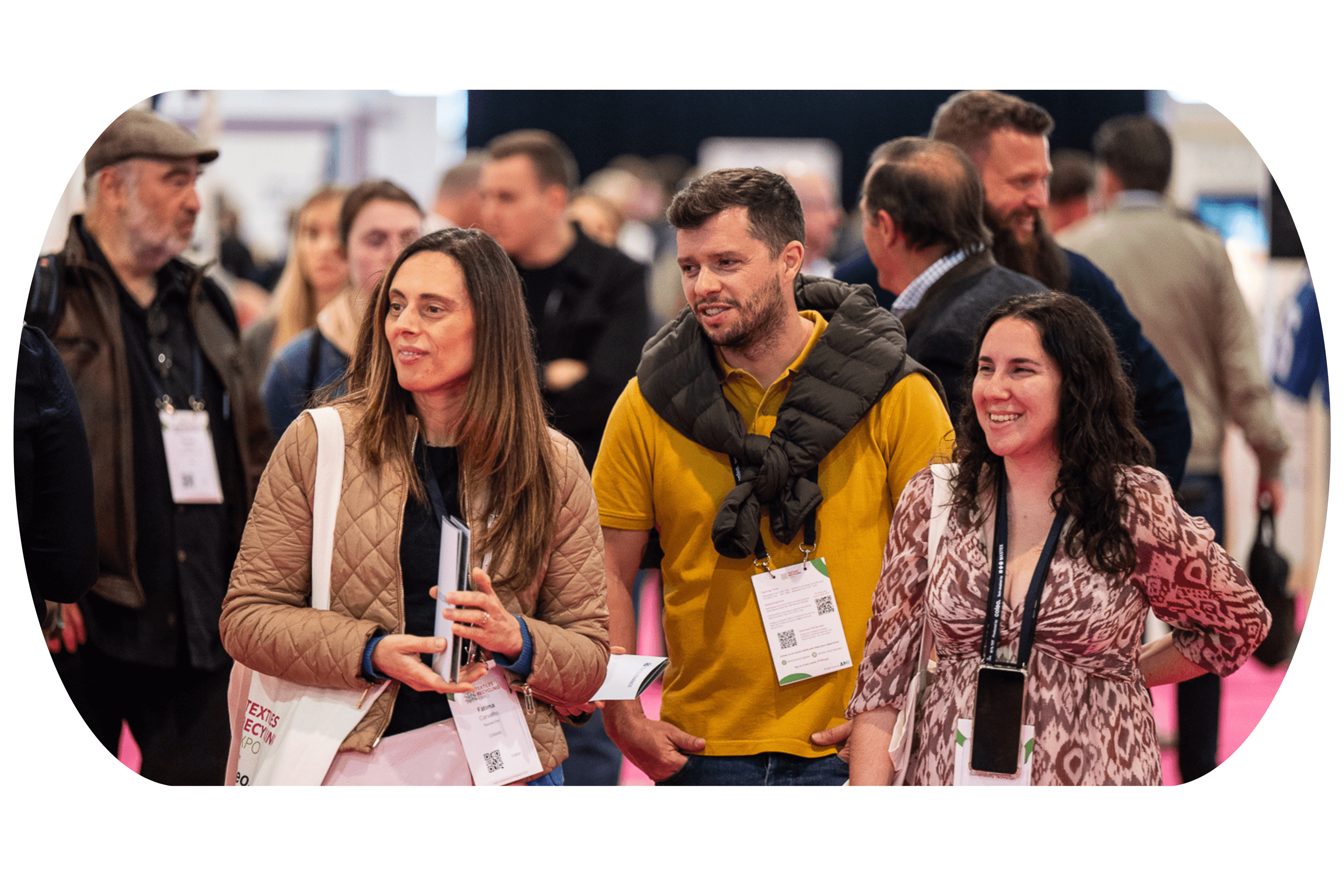 Delegates at Textiles Recycling Expo