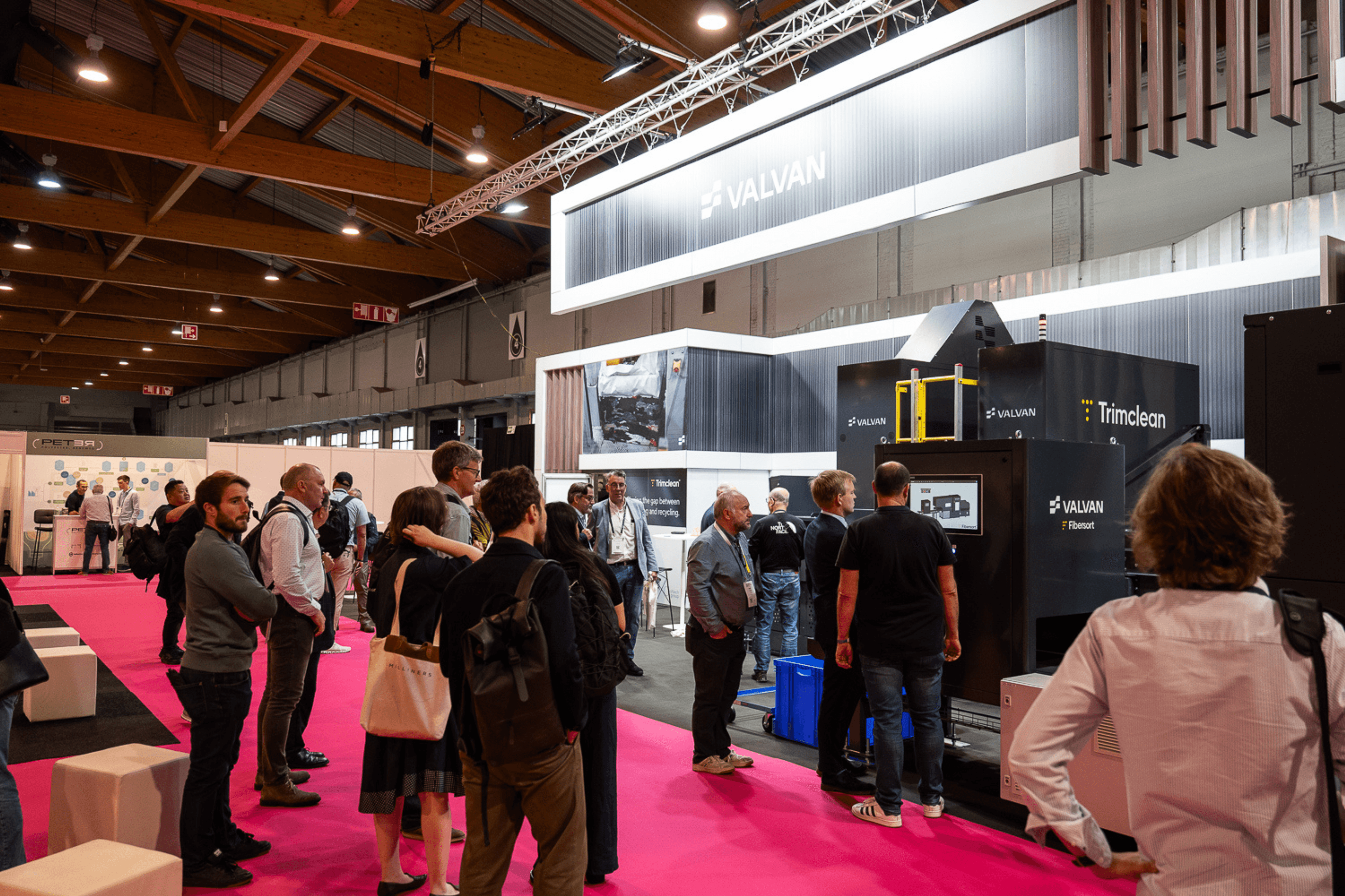 Valvan stand at Textiles Recycling Expo